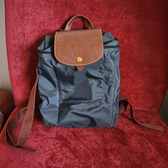 Longchamp Handbags - Longchamp Le Pliage Mini Backpack - EUC